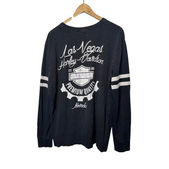 Harley-Davidson Long Sleeve Graphic Tee - Size XL - Picture 2 of 2